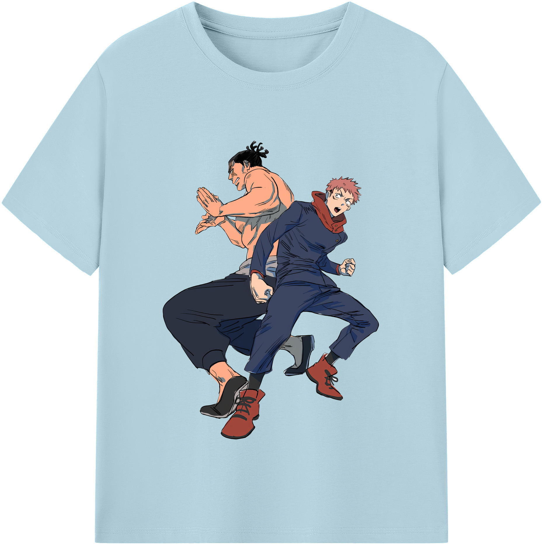 （画像用） 呪術廻戦 Jujutsu Kaisen 綿100％半袖Tシャツ（フロントプリント）